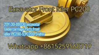no.20Y-30-00030 excavator Undercarriage Parts front idler PC200-5 idler roller OEM