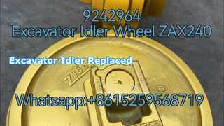 Hitachi ZX240 Excavator Idler Replacement Guide
